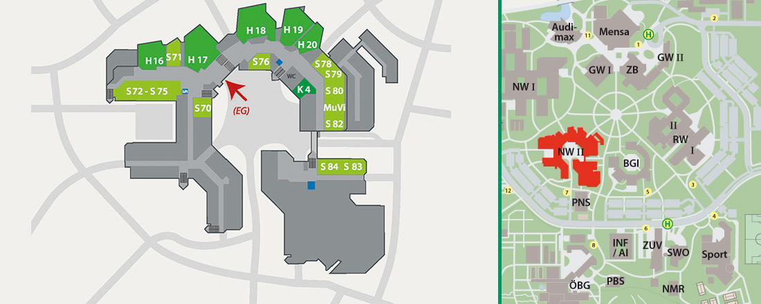 NW2 Campusplan Uni Bayreuth
