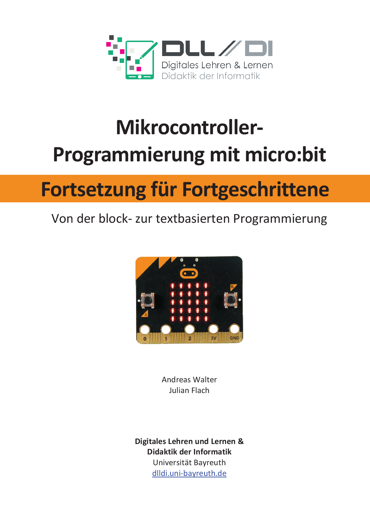 Skript MicroBit 2 - Fortsetzung für Fortgeschrittene